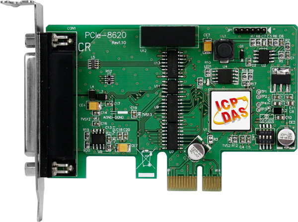 PCIe-8620CR-Multifunctional-PCIE-Board buy online at ICPDAS-EUROPE