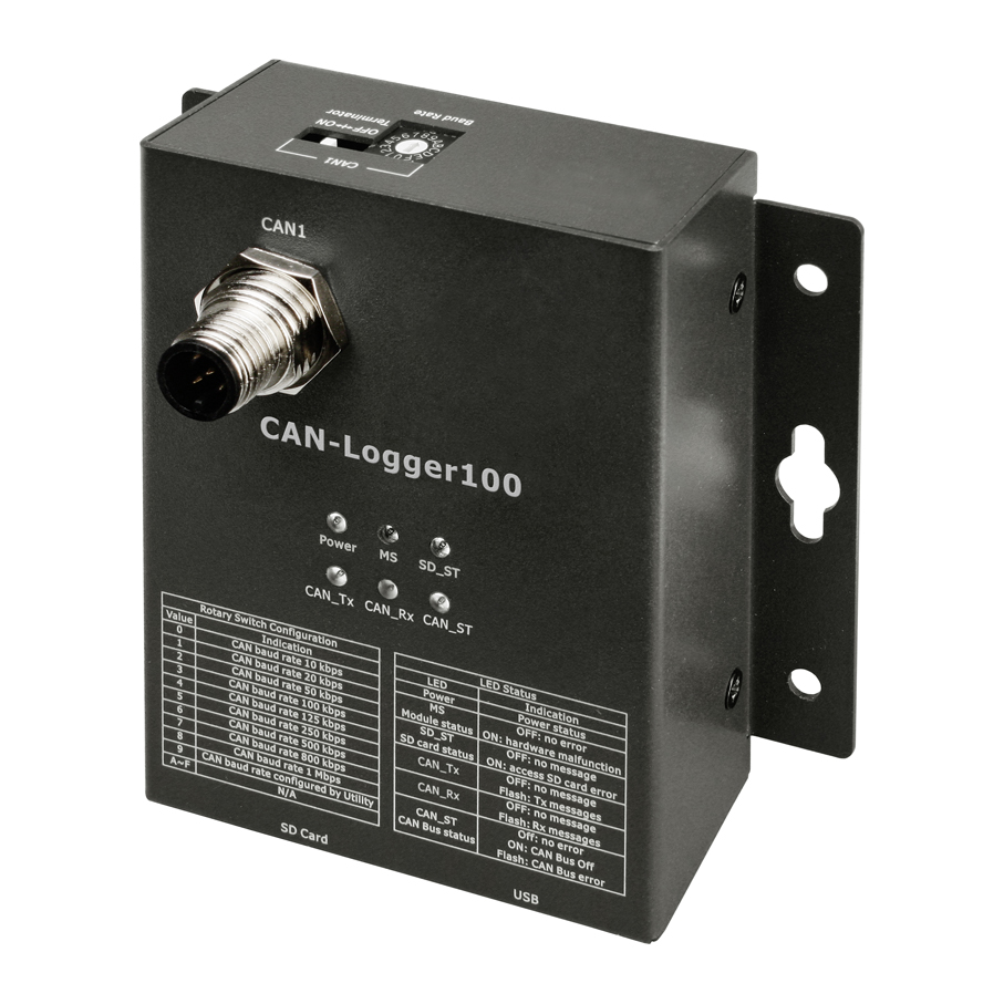 CAN-Logger100CR-Data-Logger-Device buy online at ICPDAS-EUROPE