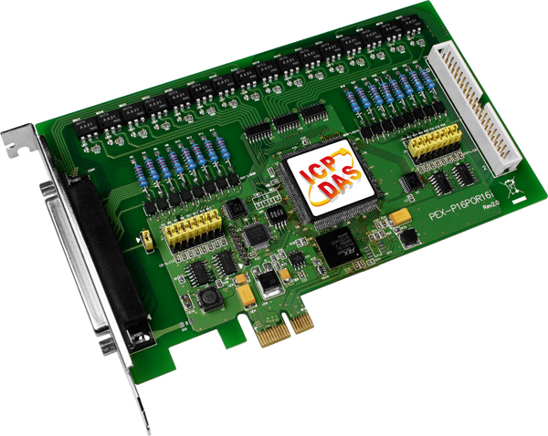 PEX-P16POR16iCR-Digital-PCIE-Board buy online at ICPDAS-EUROPE