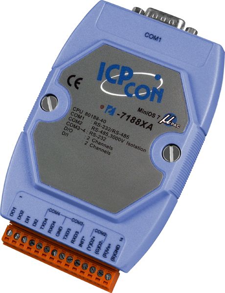 I-7188XACR-MiniOS-Automation-Controller buy online at ICPDAS-EUROPE