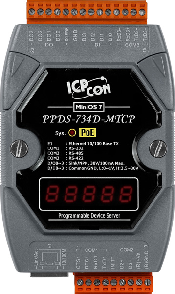 PPDS-734D-MTCPCR-Device-Server buy online at ICPDAS-EUROPE