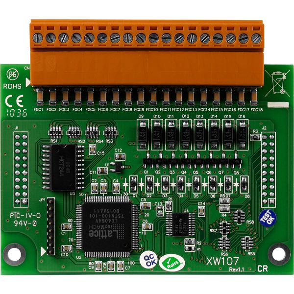 XW107CR-IO-Board buy online at ICPDAS-EUROPE