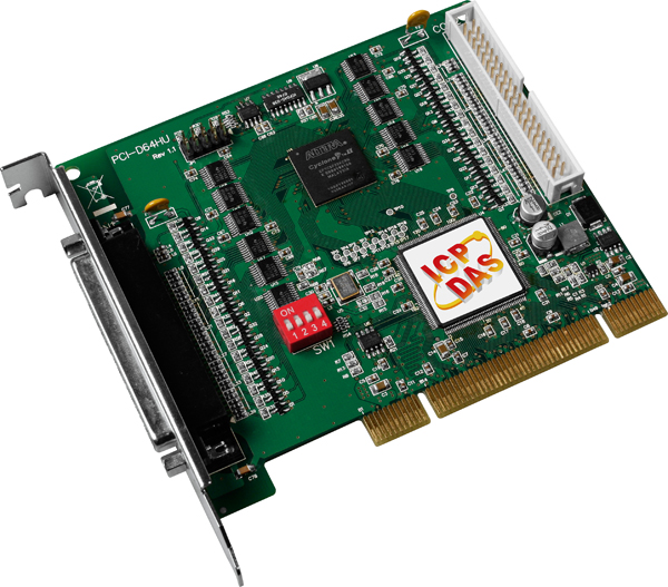 PCI-D64HUCR-Digital-PCI-Board buy online at ICPDAS-EUROPE