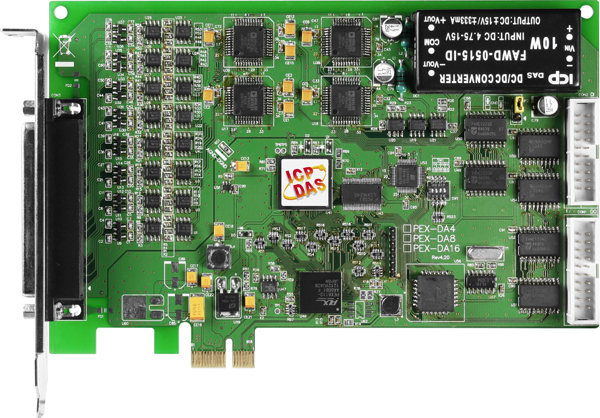 PEX-DA4CR-Multifunctional-PCIE-Board buy online at ICPDAS-EUROPE