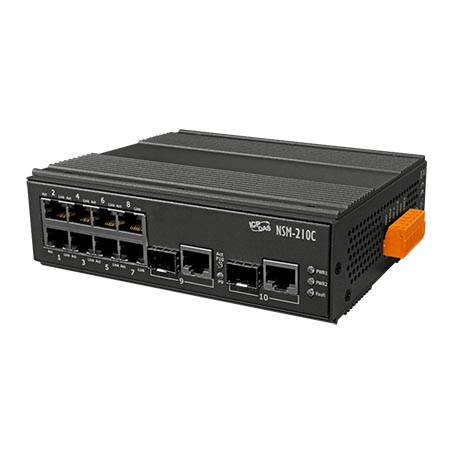 NSM-210C-Unmanaged-Ethernet-Switch buy online at ICPDAS-EUROPE