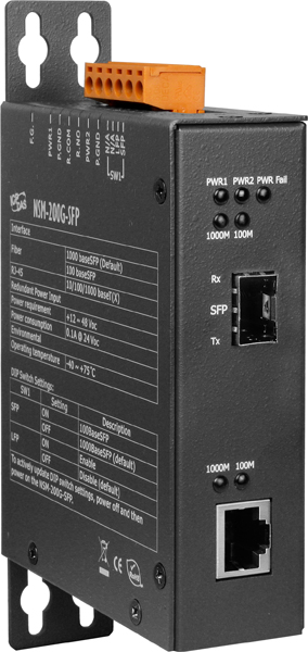 NSM-200G-SFPCR-Converter buy online at ICPDAS-EUROPE