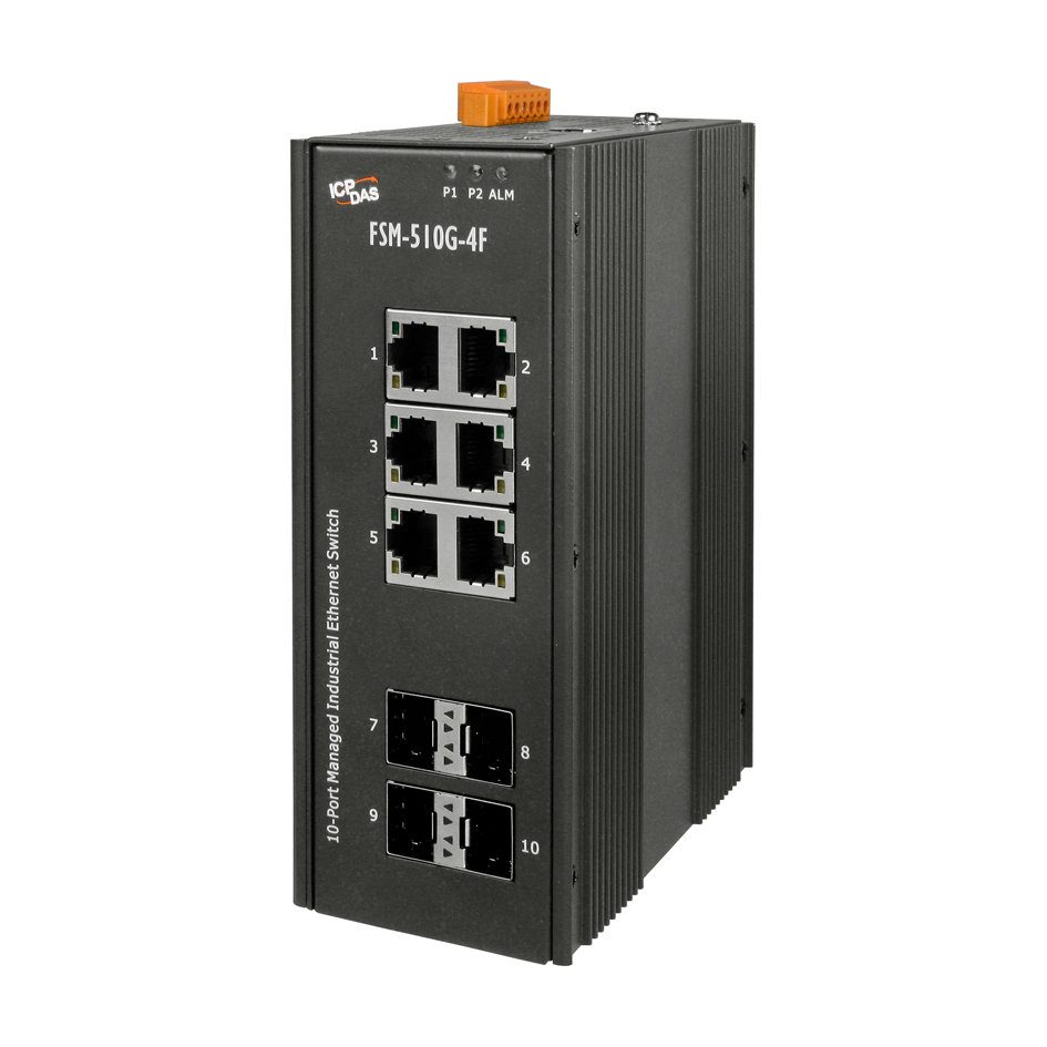 FSM-510G-4F-Managed-Ethernet-Switch buy online at ICPDAS-EUROPE