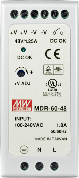 MDR-60-48CR-Power-Supply buy online at ICPDAS-EUROPE