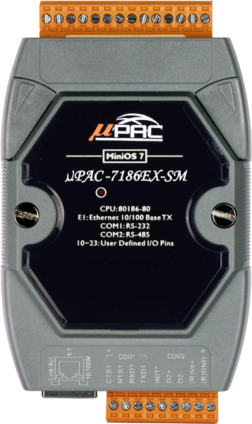 uPAC-7186EX-SM-GCR-MiniOS-Automation-Controller buy online at ICPDAS-EUROPE
