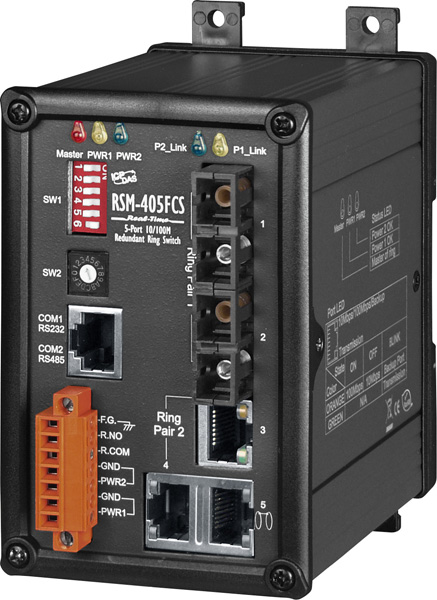 RSM-405FCSCR-Realtime-Switch buy online at ICPDAS-EUROPE