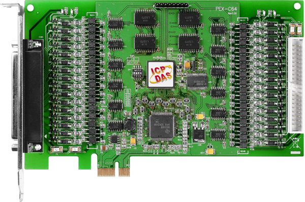 PEX-C64CR-Digital-PCIE-Board buy online at ICPDAS-EUROPE