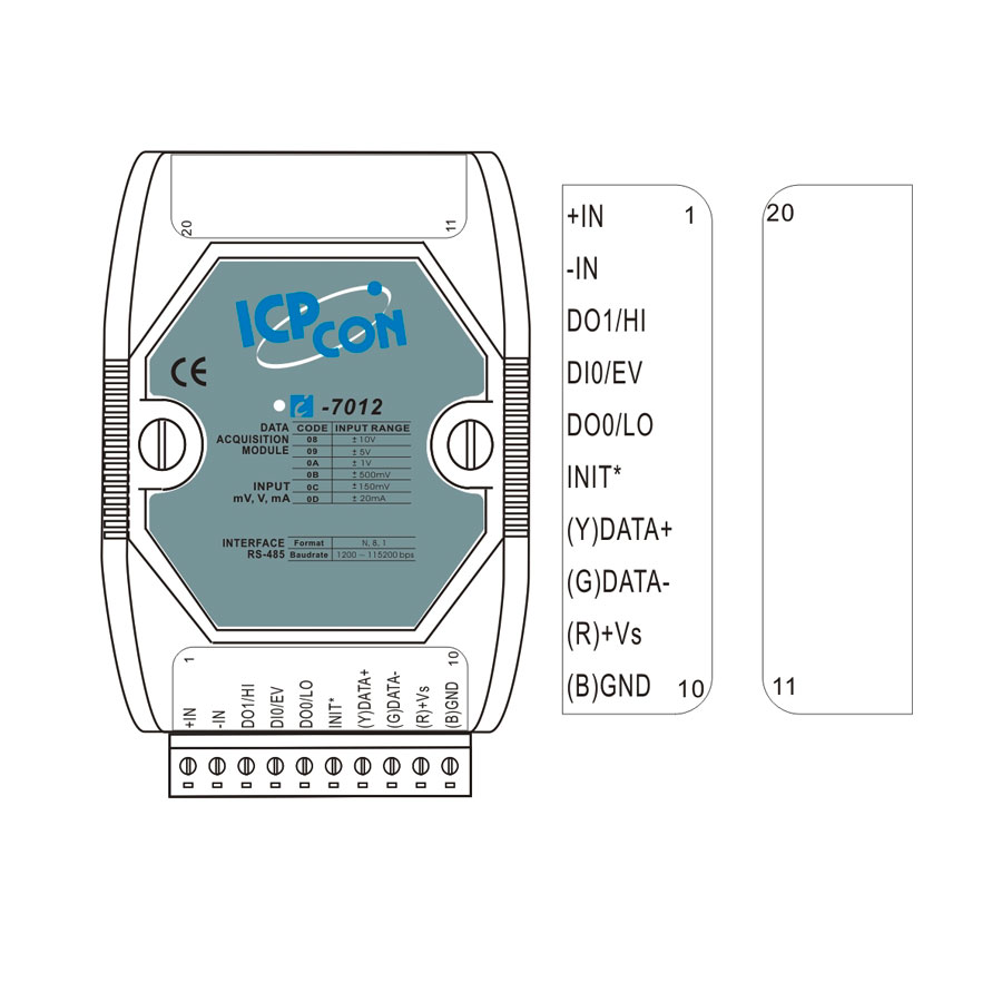 I-7012CR-DCON-IO-Module buy online at ICPDAS-EUROPE