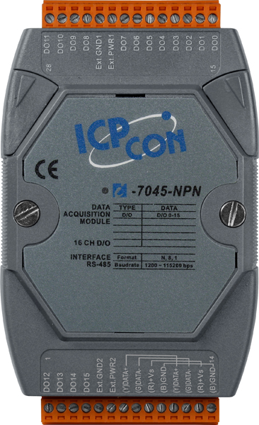 I-7045-GNPNCR-DCON-IO-Module buy online at ICPDAS-EUROPE