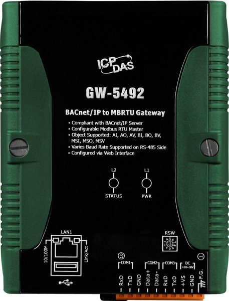 GW-5492CR-Gateway buy online at ICPDAS-EUROPE