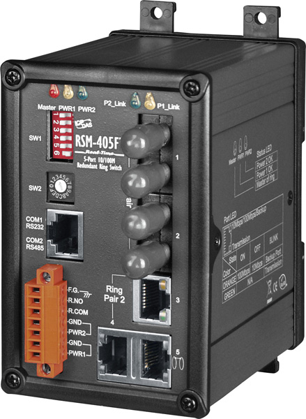 RSM-405FTCR-Realtime-Switch buy online at ICPDAS-EUROPE