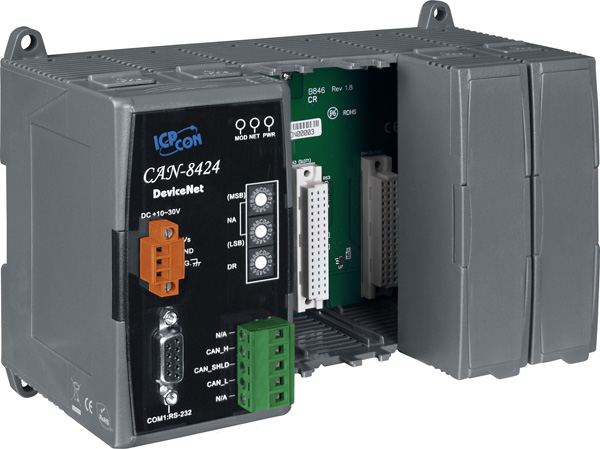 CAN-8424-G-Remote-IO-Chassis buy online at ICPDAS-EUROPE