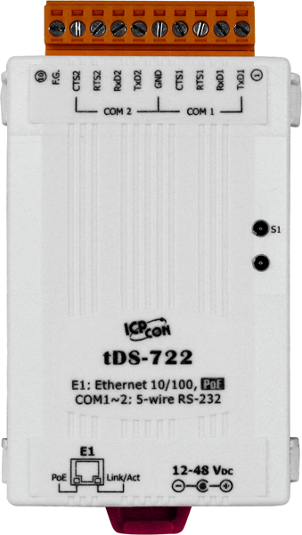 tDS-722CR-Device-Server buy online at ICPDAS-EUROPE