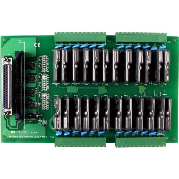 DB-24SSR-DIN-Solid-State-Relay-Board buy online at ICPDAS-EUROPE