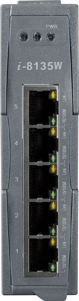 I-8135W-GCR-Unmanaged-Ethernet-Switch buy online at ICPDAS-EUROPE