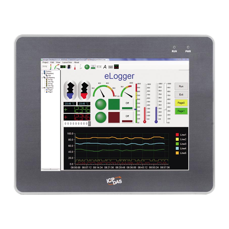 IPPC-4701-WES7CR-Touch-Display buy online at ICPDAS-EUROPE