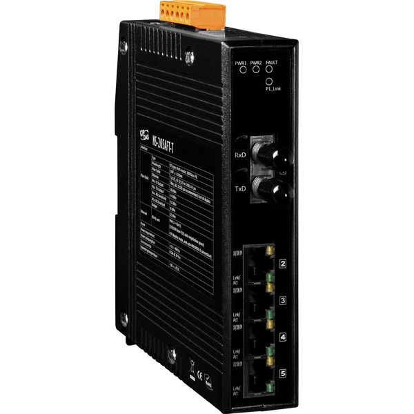 NS-205AFT-TCR-Unmanaged-Ethernet-Switch buy online at ICPDAS-EUROPE