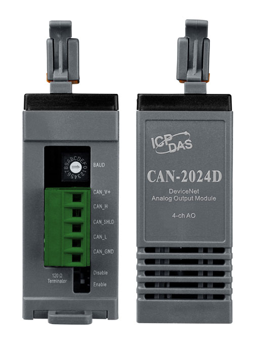 CAN-2024DCR-DeviceNet-IO-Module buy online at ICPDAS-EUROPE