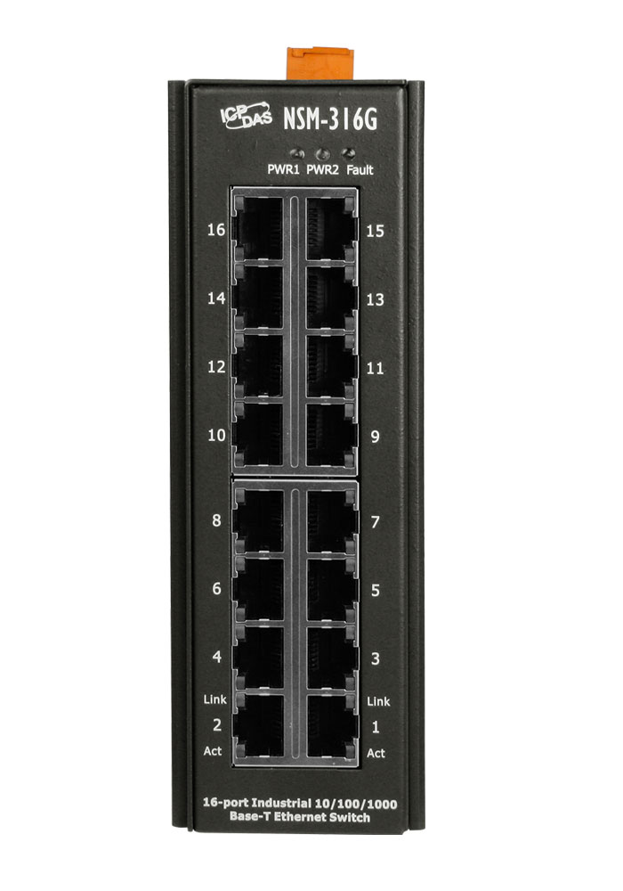 NSM-316GCR-Unmanaged-Ethernet-Switch buy online at ICPDAS-EUROPE