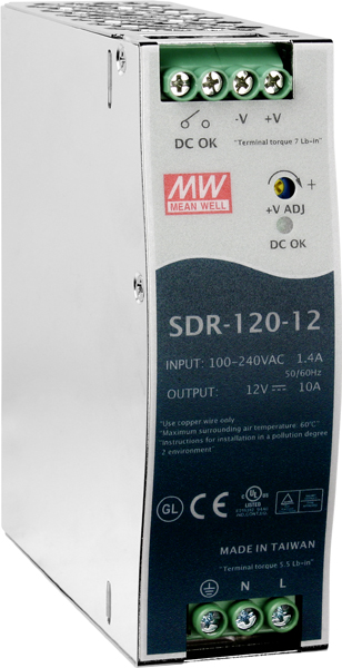 SDR-120-24-Power-Supply buy online at ICPDAS-EUROPE