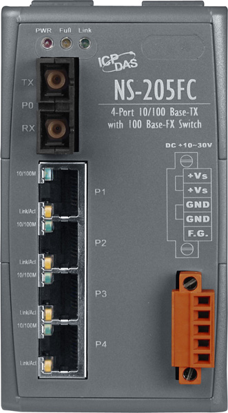 NS-205FCCR-Unmanaged-Ethernet-Switch buy online at ICPDAS-EUROPE