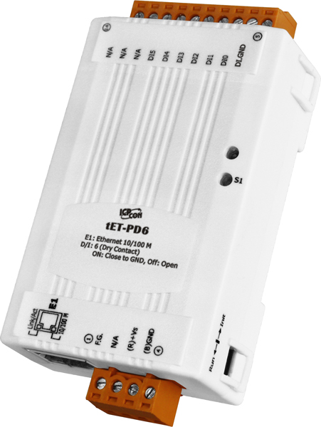 tET-PD6CR-ModbusTCP-IO-Module buy online at ICPDAS-EUROPE