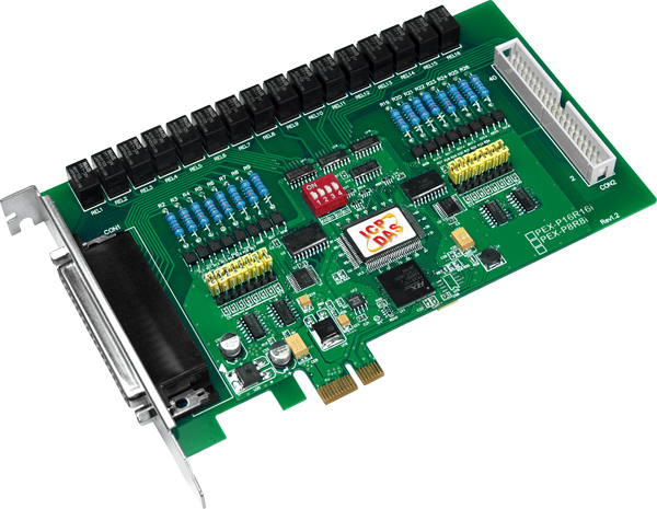PEX-P16R16iCR-Digital-PCIE-Board buy online at ICPDAS-EUROPE