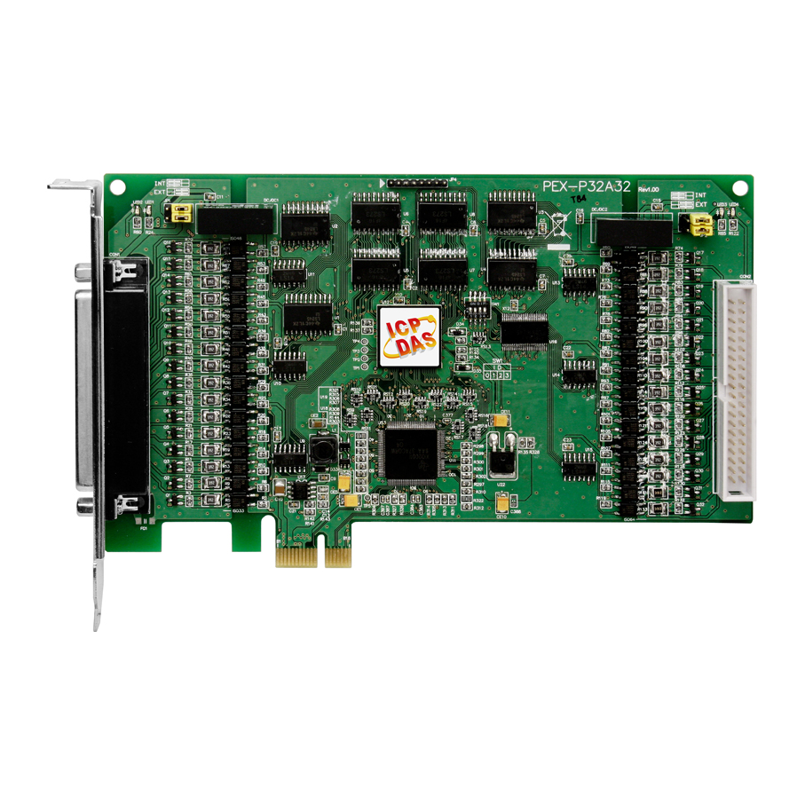 PEX-P32A32CR-Digital-PCIE-Board buy online at ICPDAS-EUROPE