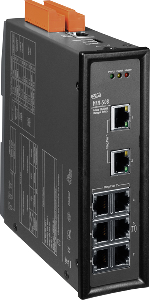 MSM-508CR-Managed-Ethernet-Switch buy online at ICPDAS-EUROPE