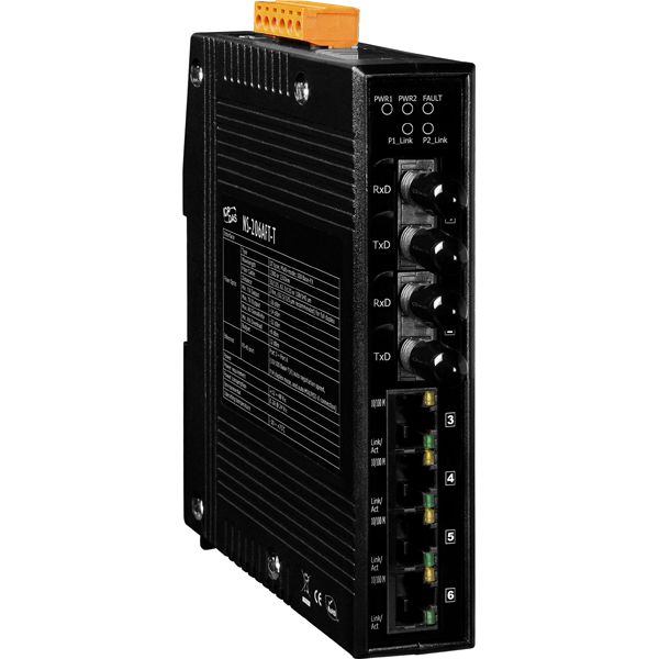 NS-206AFT-TCR-Unmanaged-Ethernet-Switch buy online at ICPDAS-EUROPE
