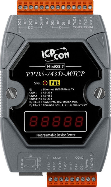 PPDS-743D-MTCPCR-Device-Server buy online at ICPDAS-EUROPE