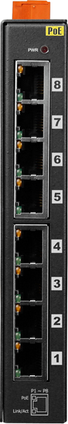 NSM-208PSECR-POE-Switch buy online at ICPDAS-EUROPE