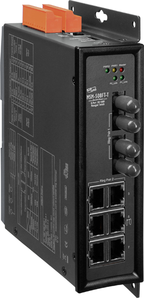 MSM-508FT-TCR-Managed-Ethernet-Switch buy online at ICPDAS-EUROPE