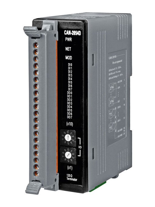 CAN-2054DCR-DeviceNet-IO-Module buy online at ICPDAS-EUROPE
