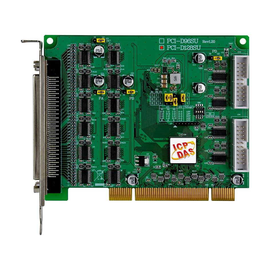 PCI-D128SU-PCI-card buy online at ICPDAS-EUROPE