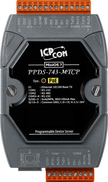 PPDS-743-MTCPCR-Device-Server buy online at ICPDAS-EUROPE